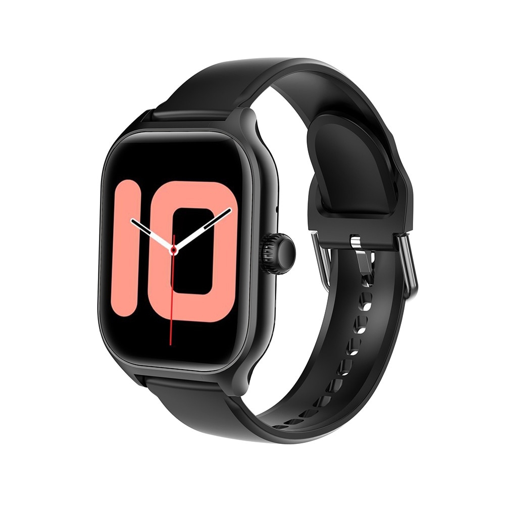 Smartwatch GT4 Pro | Apeluri Bluetooth 4.0 | IP67 Rezistent Apa | Monitor SpO2 Ritm Cardiac Somn | 2 Curele Incluse | 17 Functii | Negru