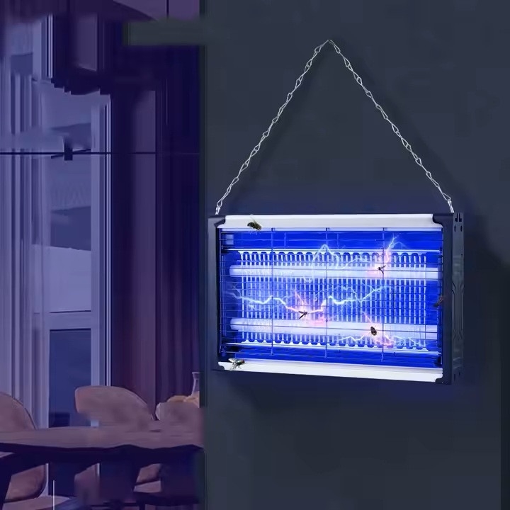 Aparat Anti-Insecte Electric UV Profesional | 3 Variante 20W / 30W / 40W | 220V | 50mp | Carcasa Aluminiu | Fara Chimicale | Interior si Terasa - imagine 6