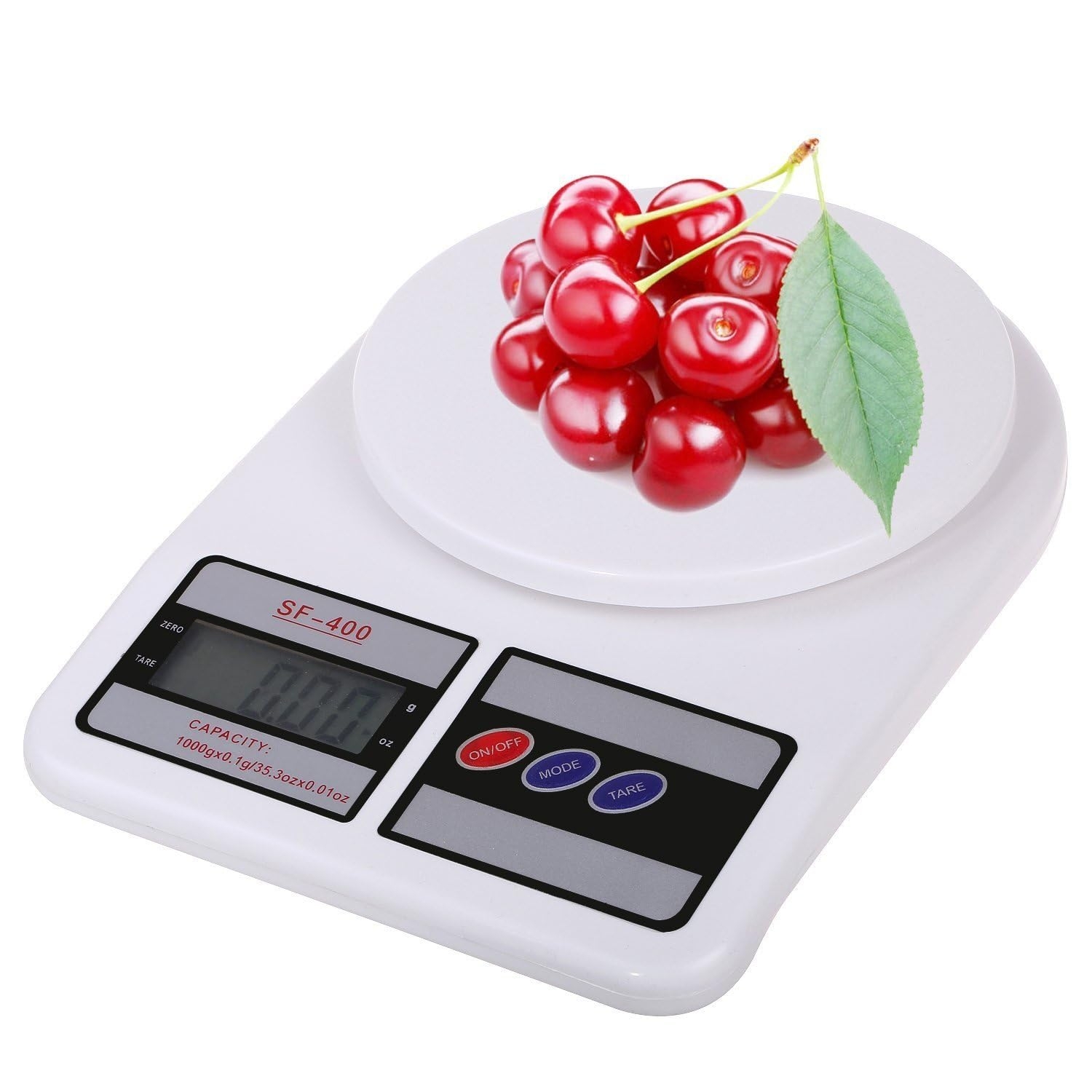 Cantar Bucatarie Electronic SF-400 | Capacitate 10kg | Precizie 1g | Functie TARE | Display LCD | Design Modern Compact - imagine 3