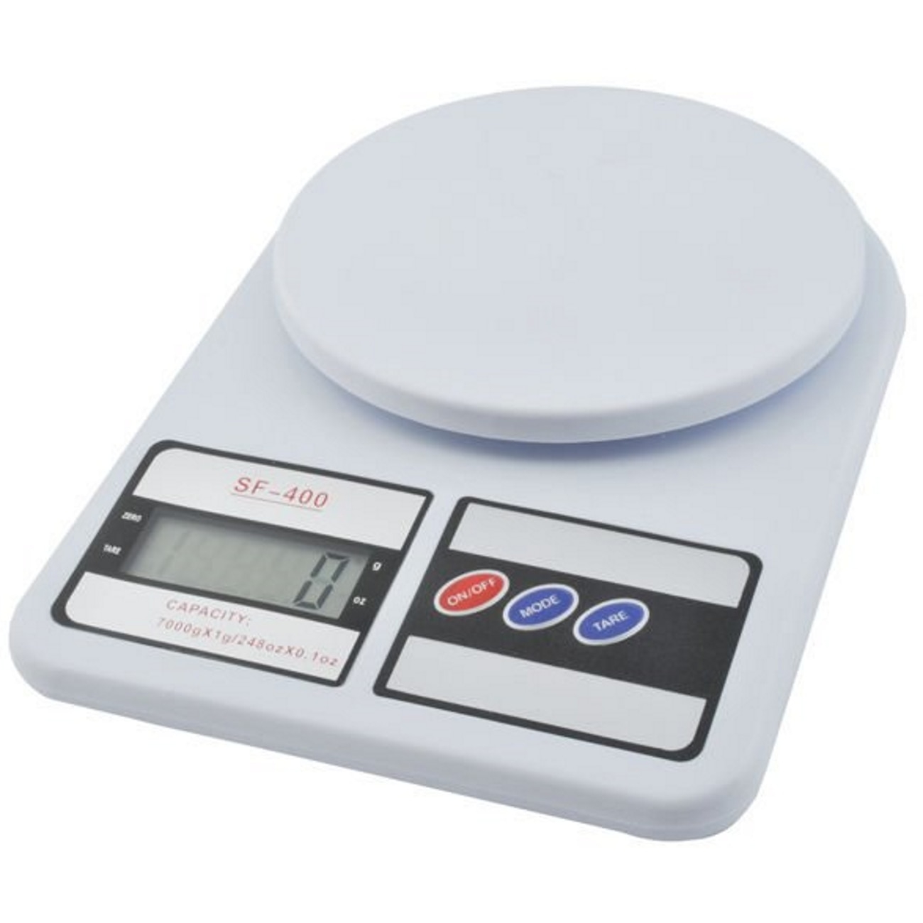 Cantar Bucatarie Electronic SF-400 | Capacitate 10kg | Precizie 1g | Functie TARE | Display LCD | Design Modern Compact - imagine 4