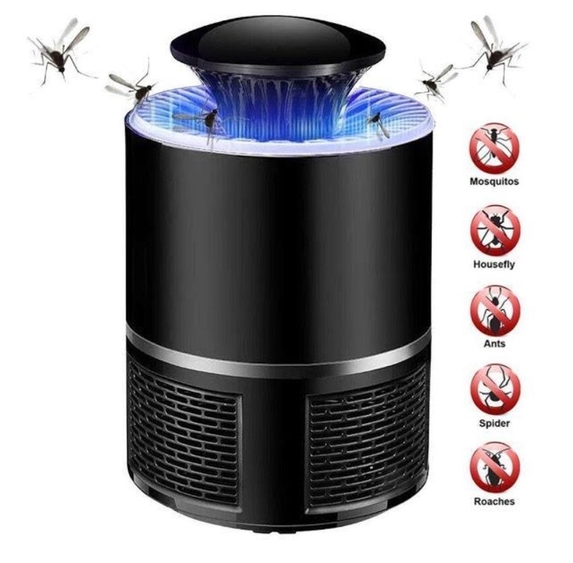 Lampa UV impotriva tantarilor Killer Mosquito, repicipient colectare integrat, Negru