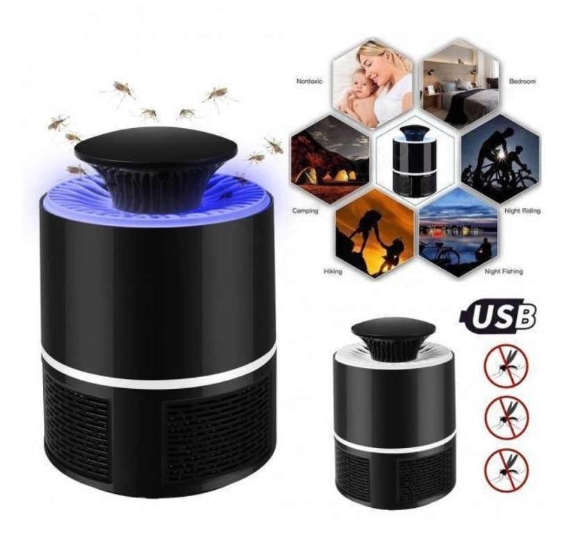 Lampa UV impotriva tantarilor Killer Mosquito, repicipient colectare integrat, Negru - imagine 3