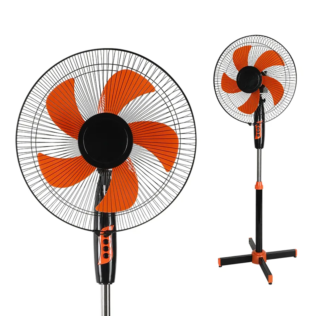 Ventilator cu Picior 16 Inch (40cm) | 40W | Motor Cupru | 3 Viteze | Inaltime Reglabila 30-90cm | Oscilatie | Garantie 3 Ani - imagine 3